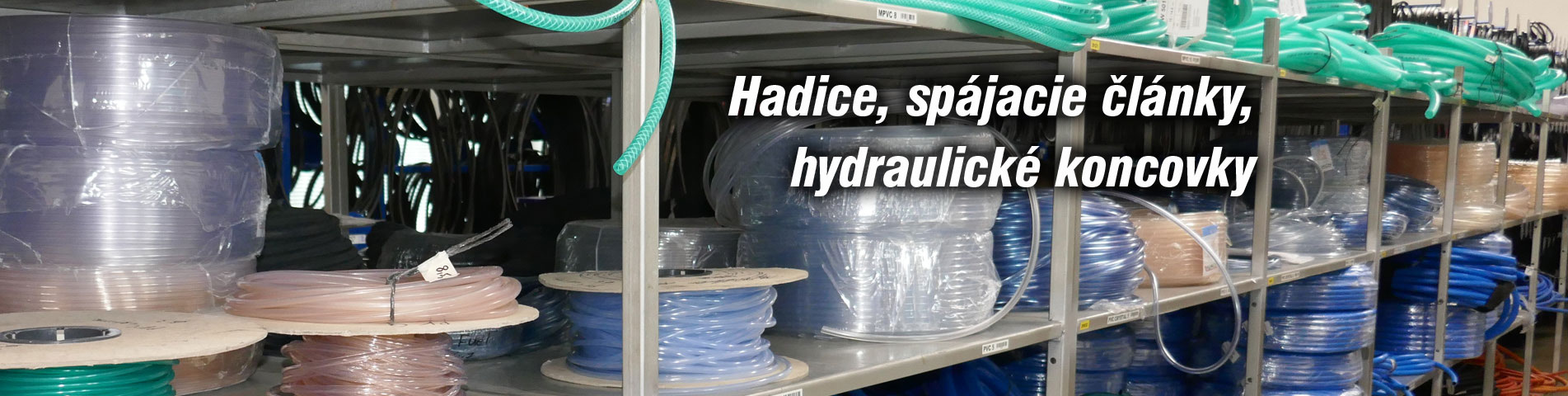Hadice, spájacie články, hydraulické koncovky