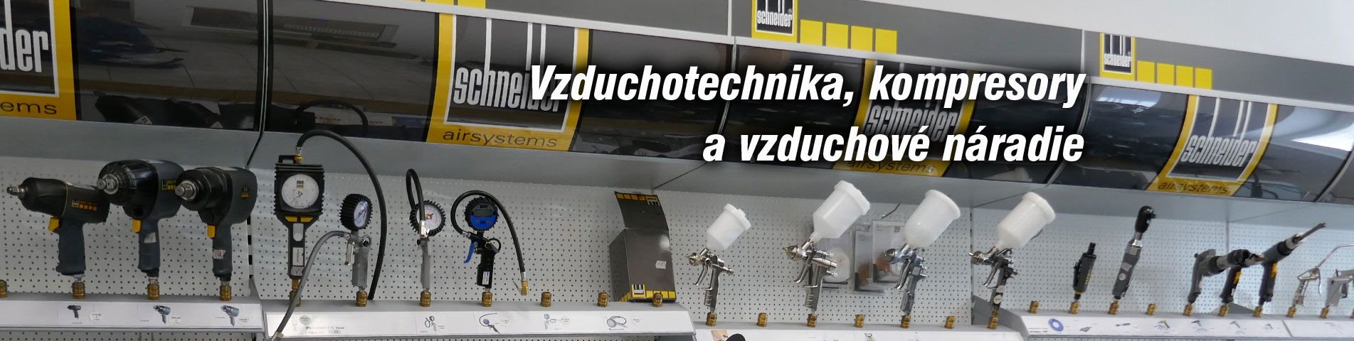 Vzduchotechnika, kompresory a vzduchové náradie